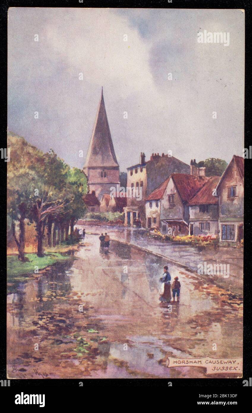 Horsham Causeway, Sussex Stock Photo Alamy