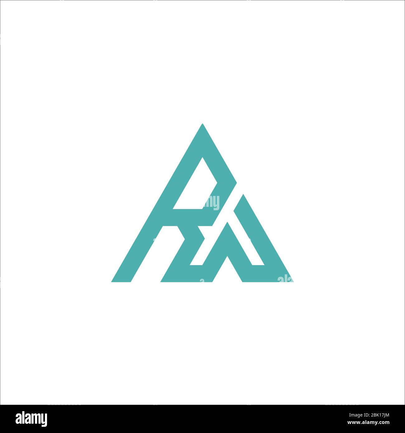 Initial letter wr logo or rw logo vector design template Stock Vector