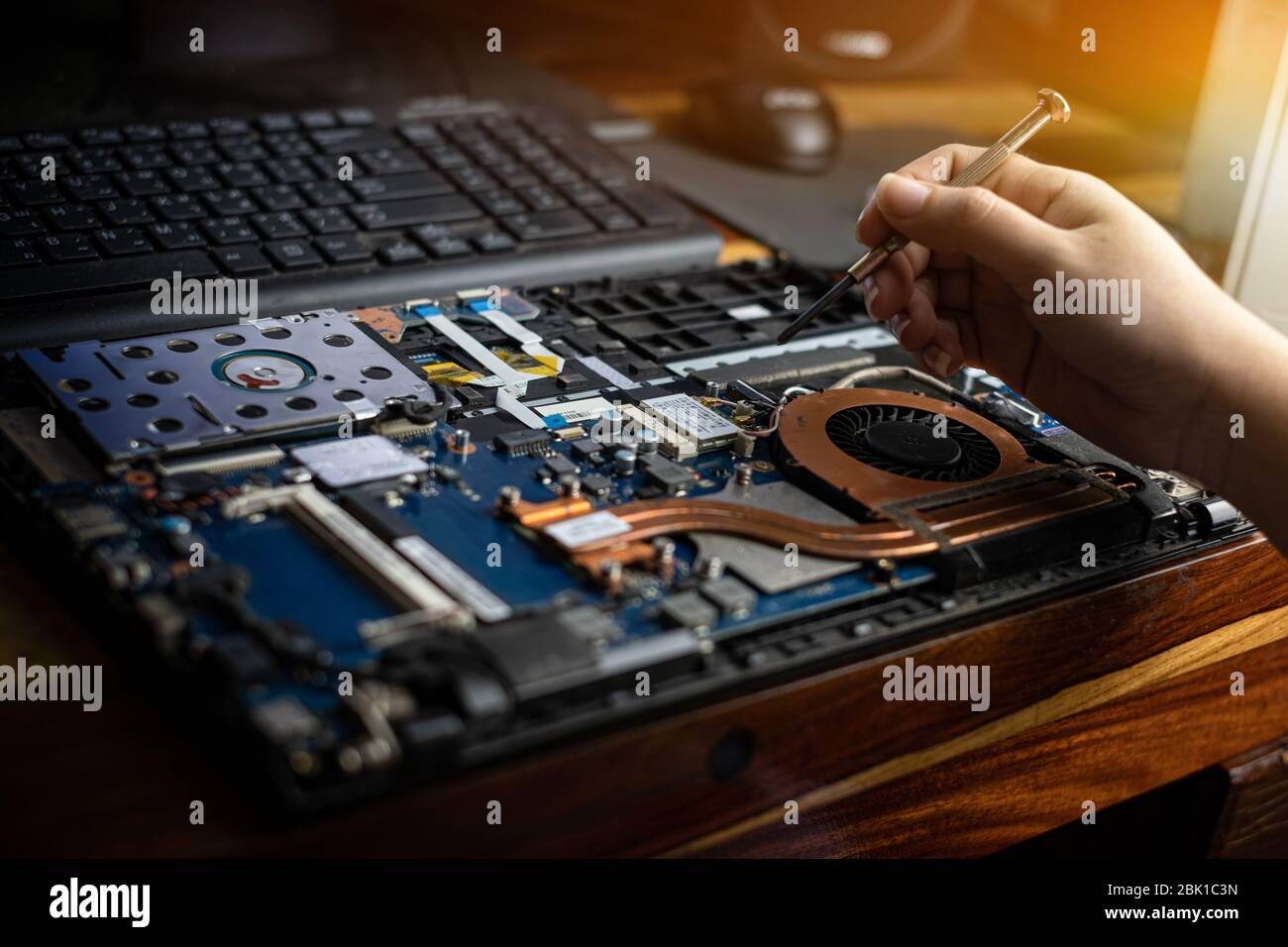 Cpu computer chip inside view hi-res stock photography and images - Alamy