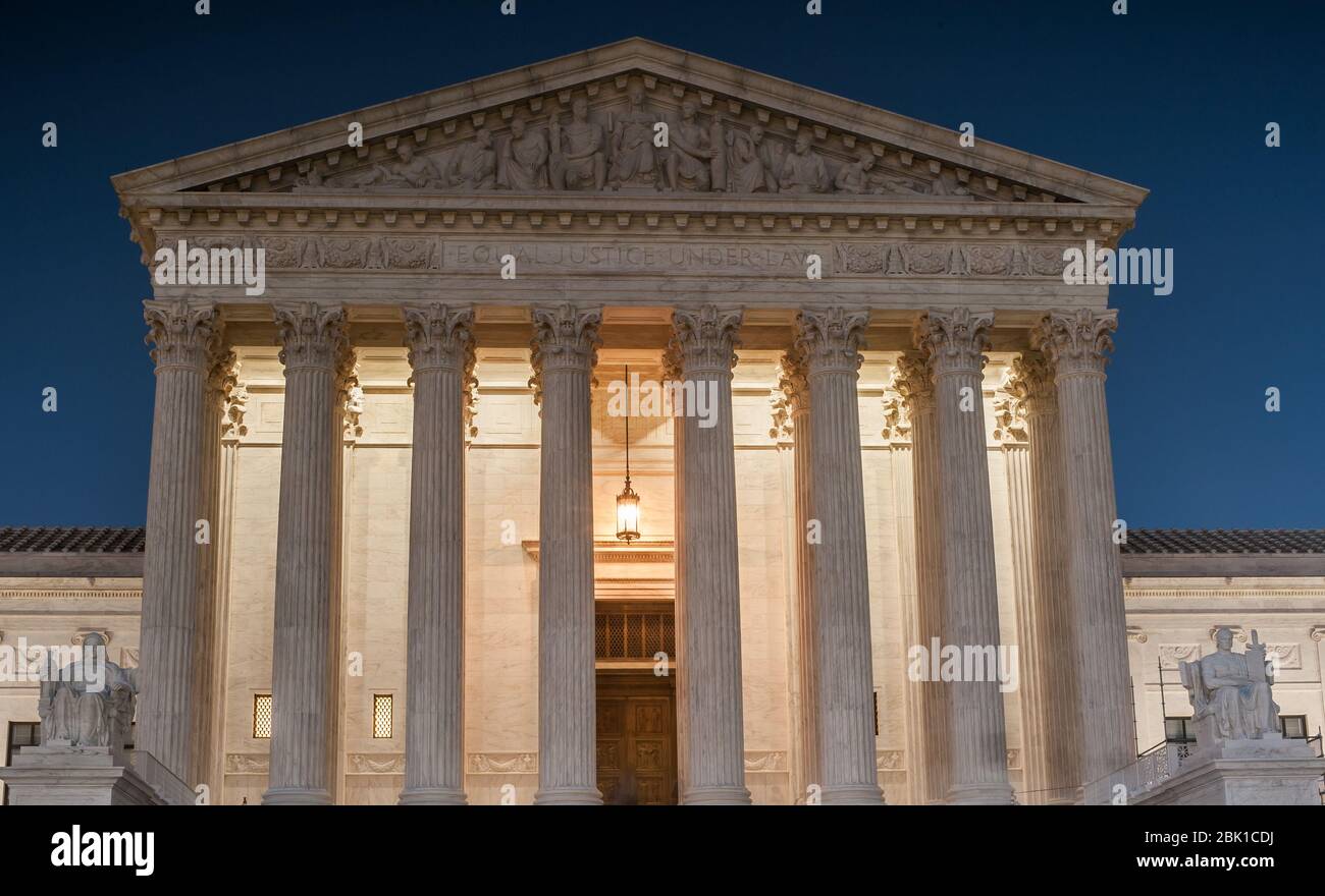 Supreme Court of the United States Stock Photo