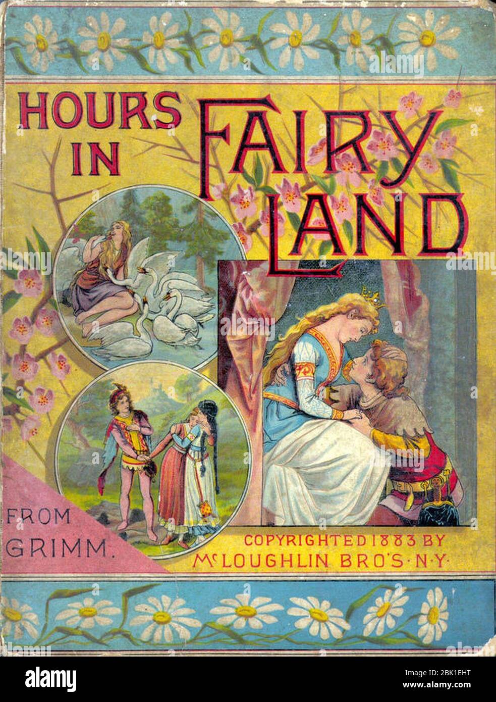 Hours in Fairy Land Enchanted Princess, White Rose and Red Rose, Six