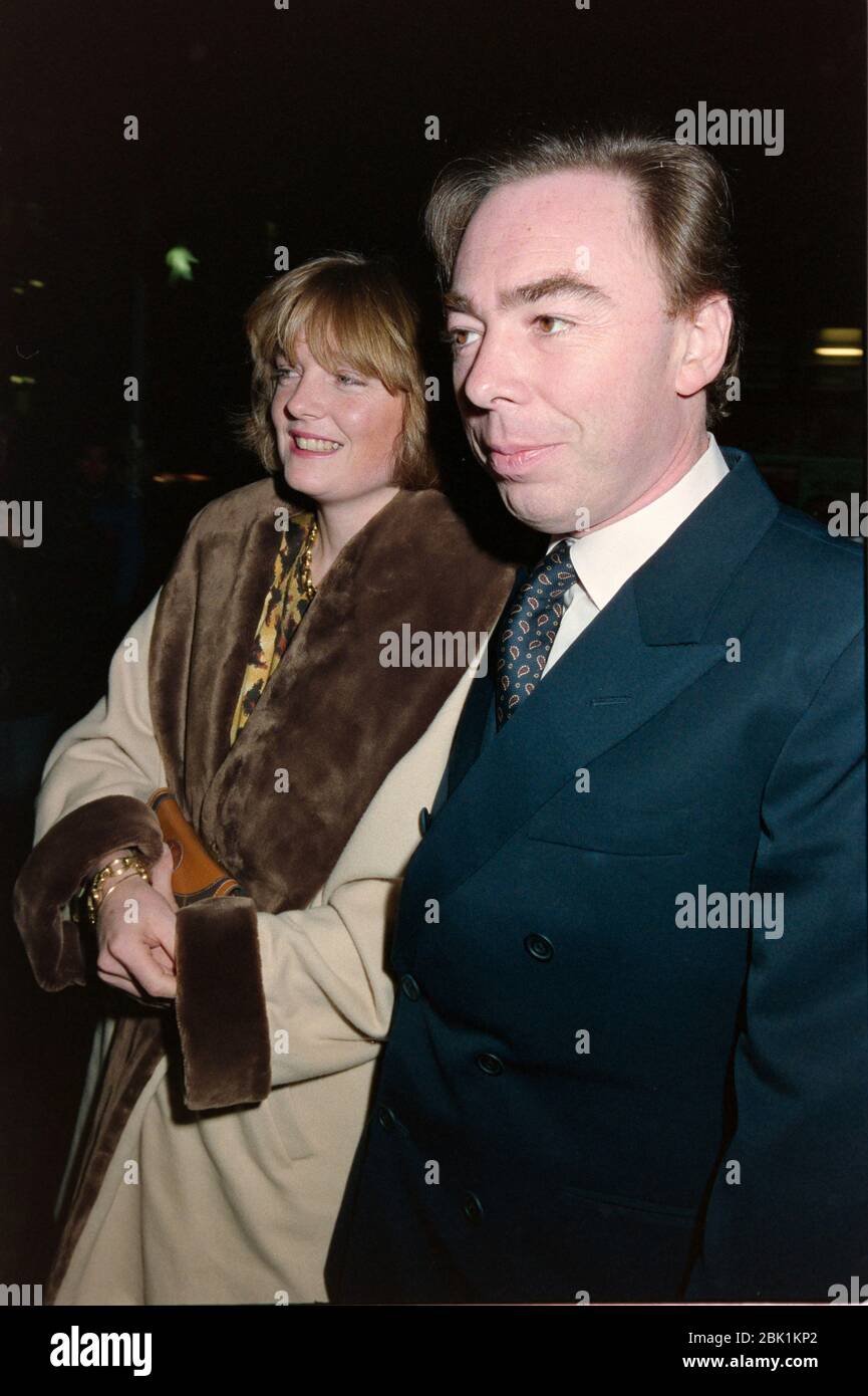 LONDON, UK. November 7, 1990: Composer/producer Andrew Lloyd Webber