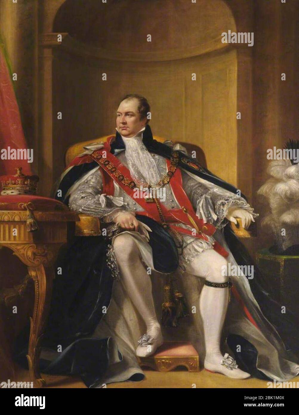 HRH Augustus Frederick, Duke of Sussex. Stock Photo