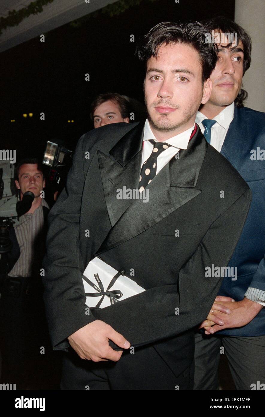 CANNES, FRANCE. May 17, 1990: Actor Robert Downey Jr. at the 1990