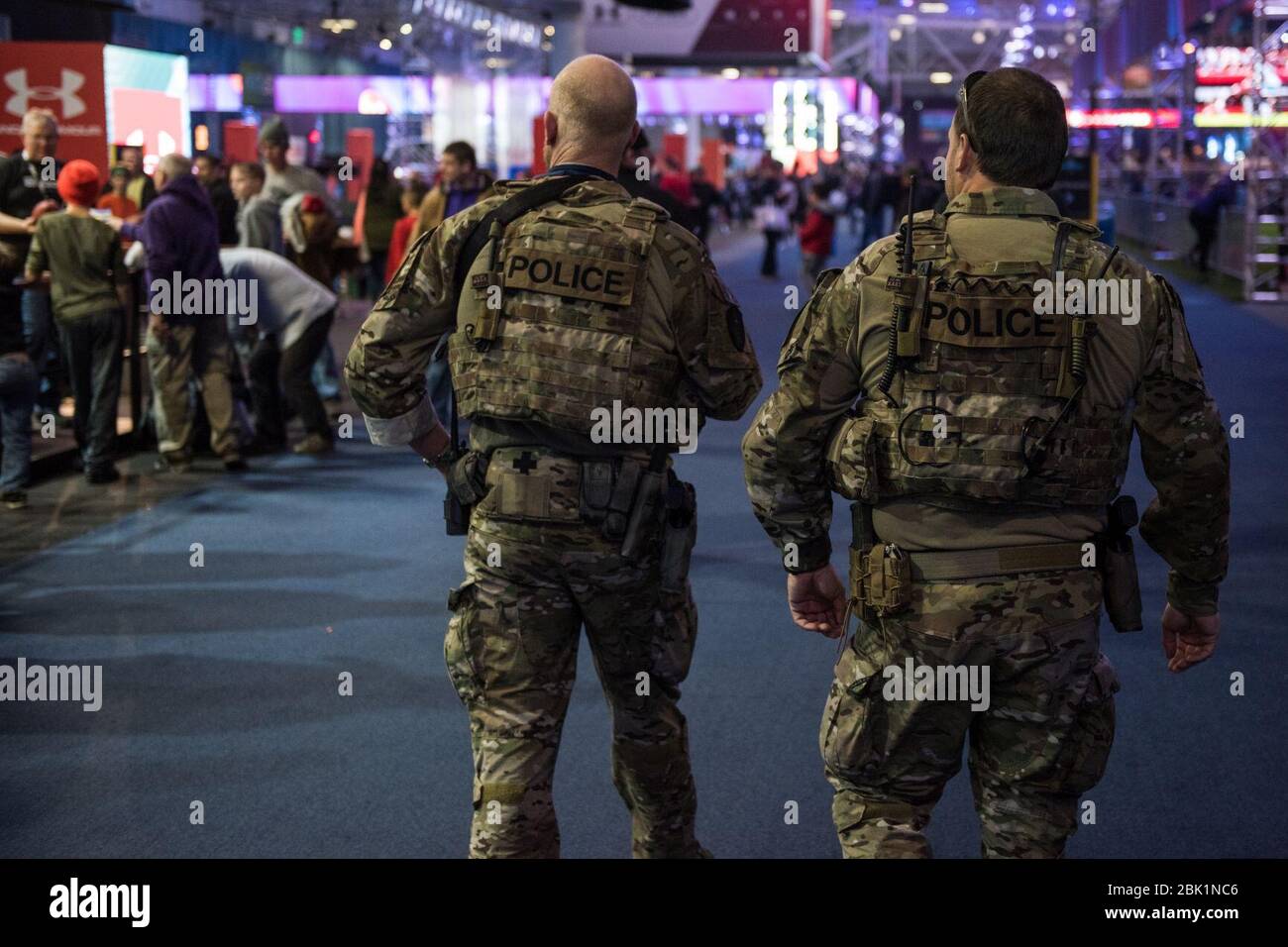 HSI SRT Security at the Minneapolis Convention Center Stock Photo Alamy