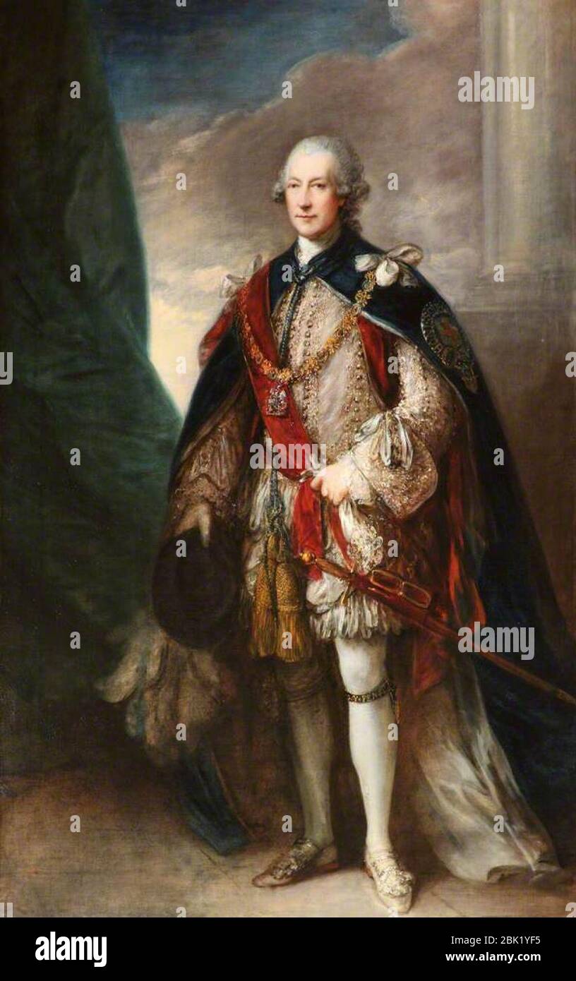 Hugh Percy, 1st Duke of Northumberland Stock Photo Alamy