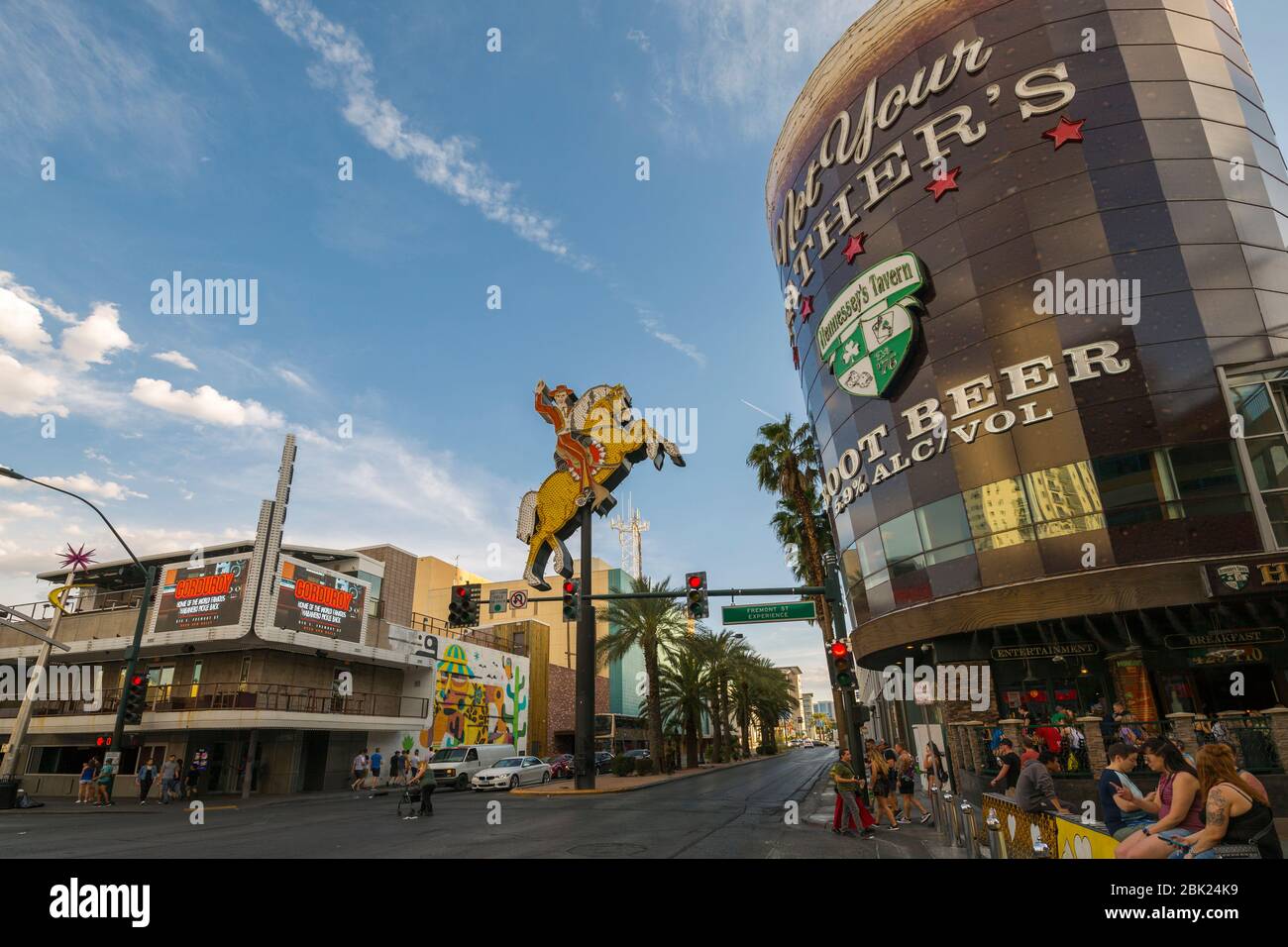 Las Vegas Nevada Fremont Street High Resolution Stock Photography and