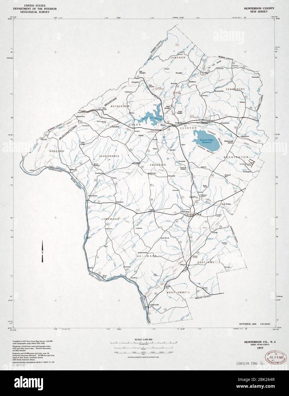 Hunterdon County, New Jersey Stock Photo Alamy