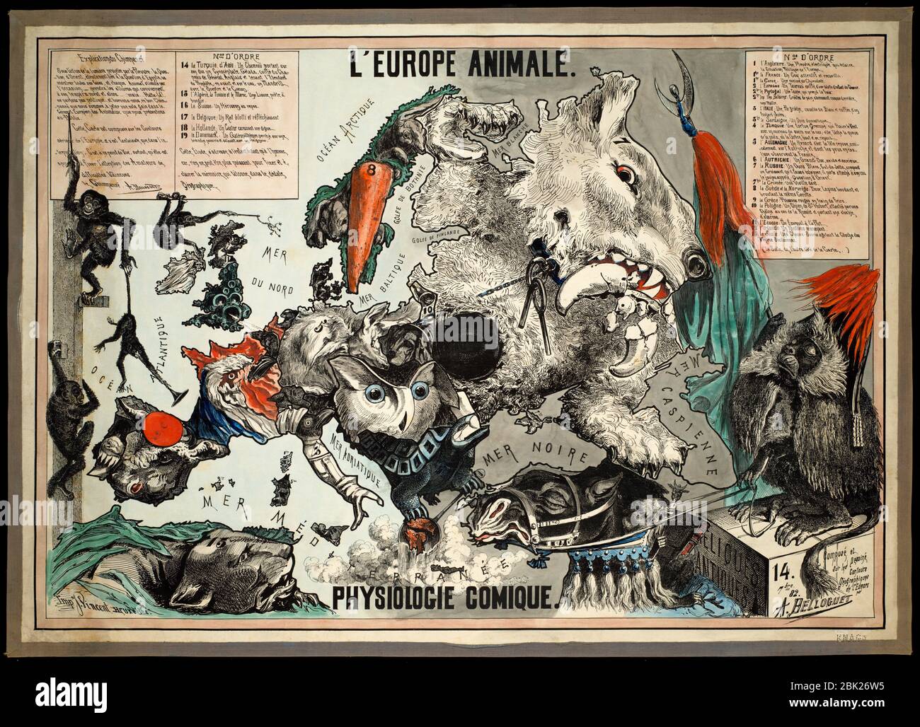 Bringing the map to life: European satirical maps 1845-1945