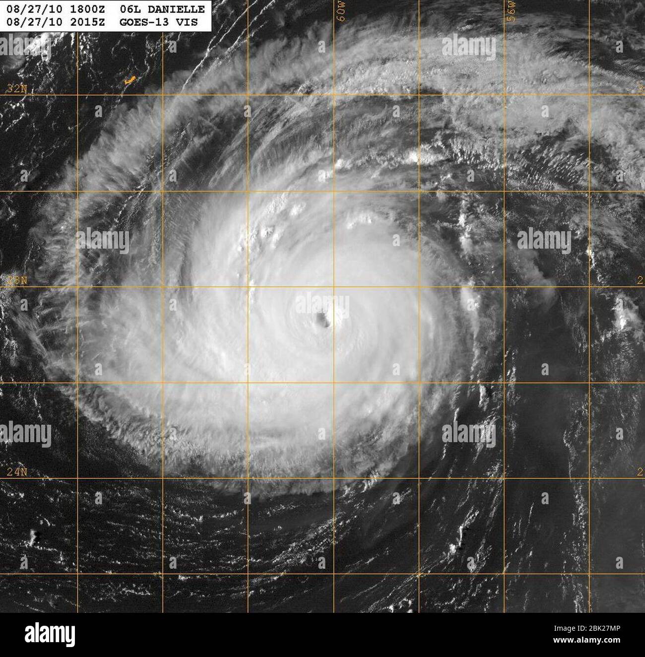 Hurricane danielle hi-res stock photography and images - Alamy
