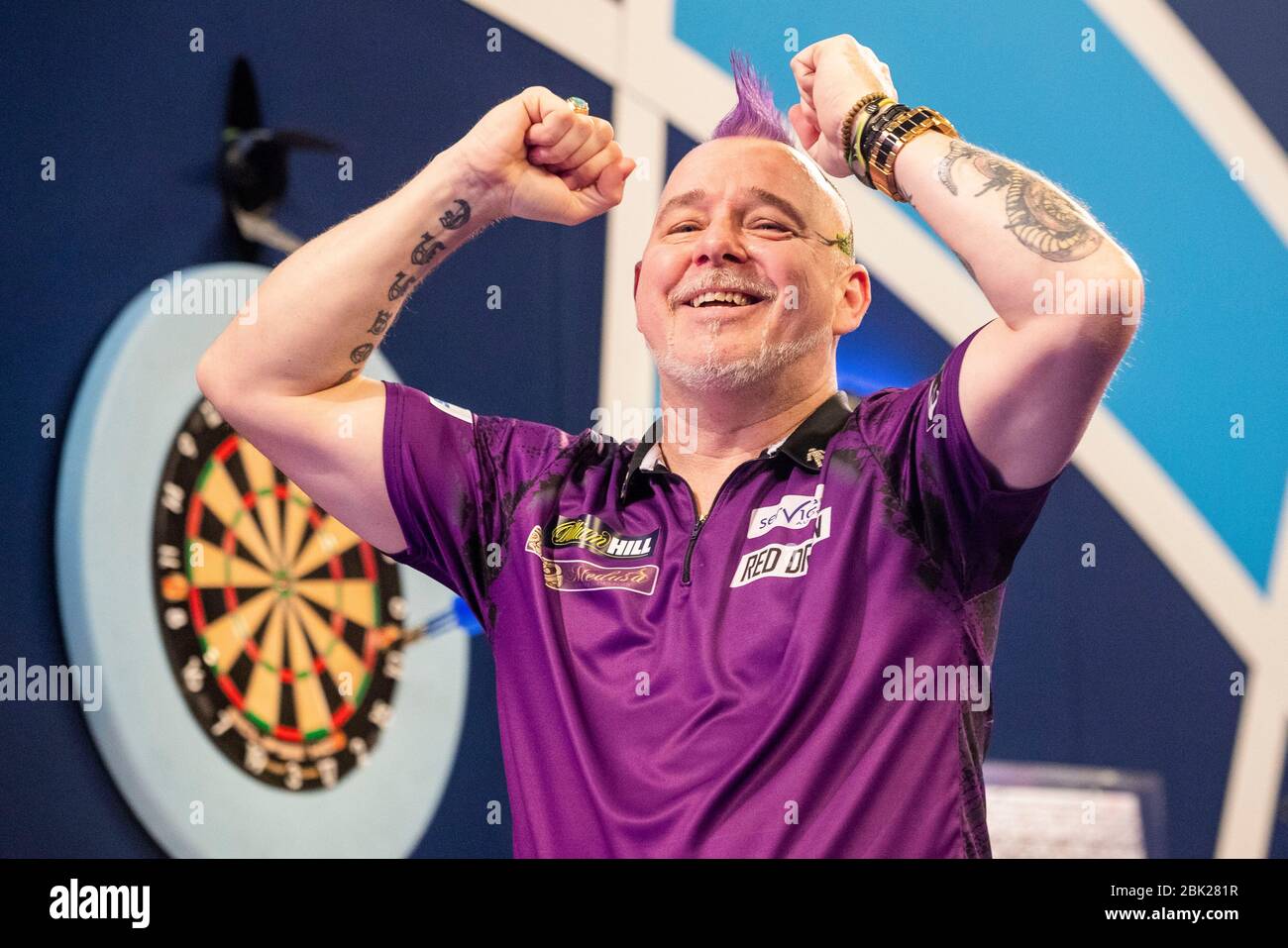 Pdc darts world championship trophy hi-res stock photography and images -  Alamy