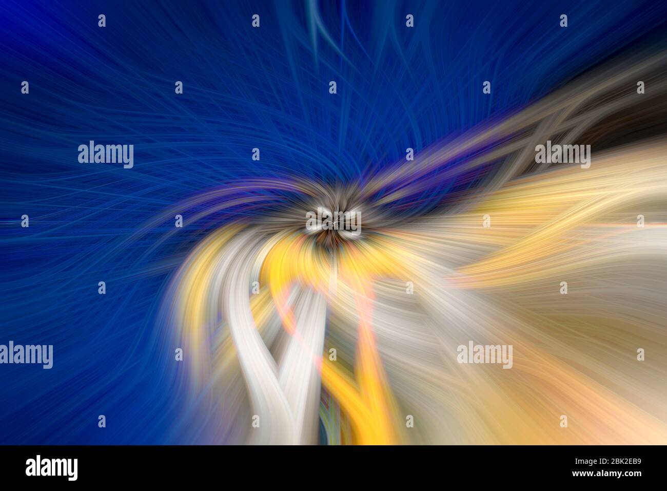 Abstract twisted fractal background,digital twirl design,abstract background Stock Photo