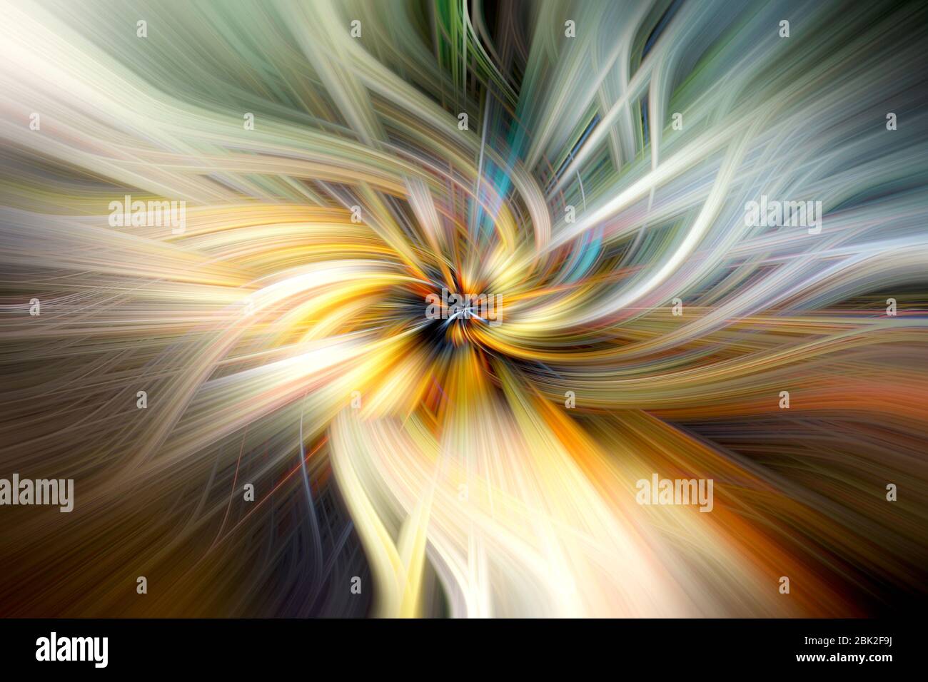 Abstract twisted fractal background,digital twirl design,abstract background Stock Photo