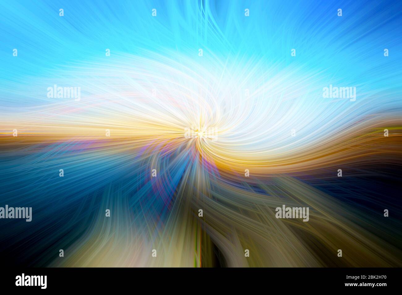 Abstract twisted fractal background,digital twirl design,abstract background Stock Photo