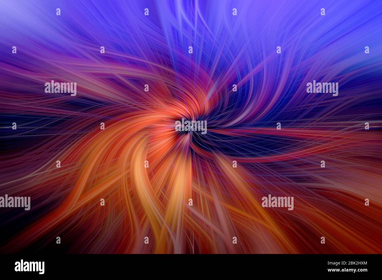 Abstract twisted fractal background,digital twirl design,abstract background Stock Photo