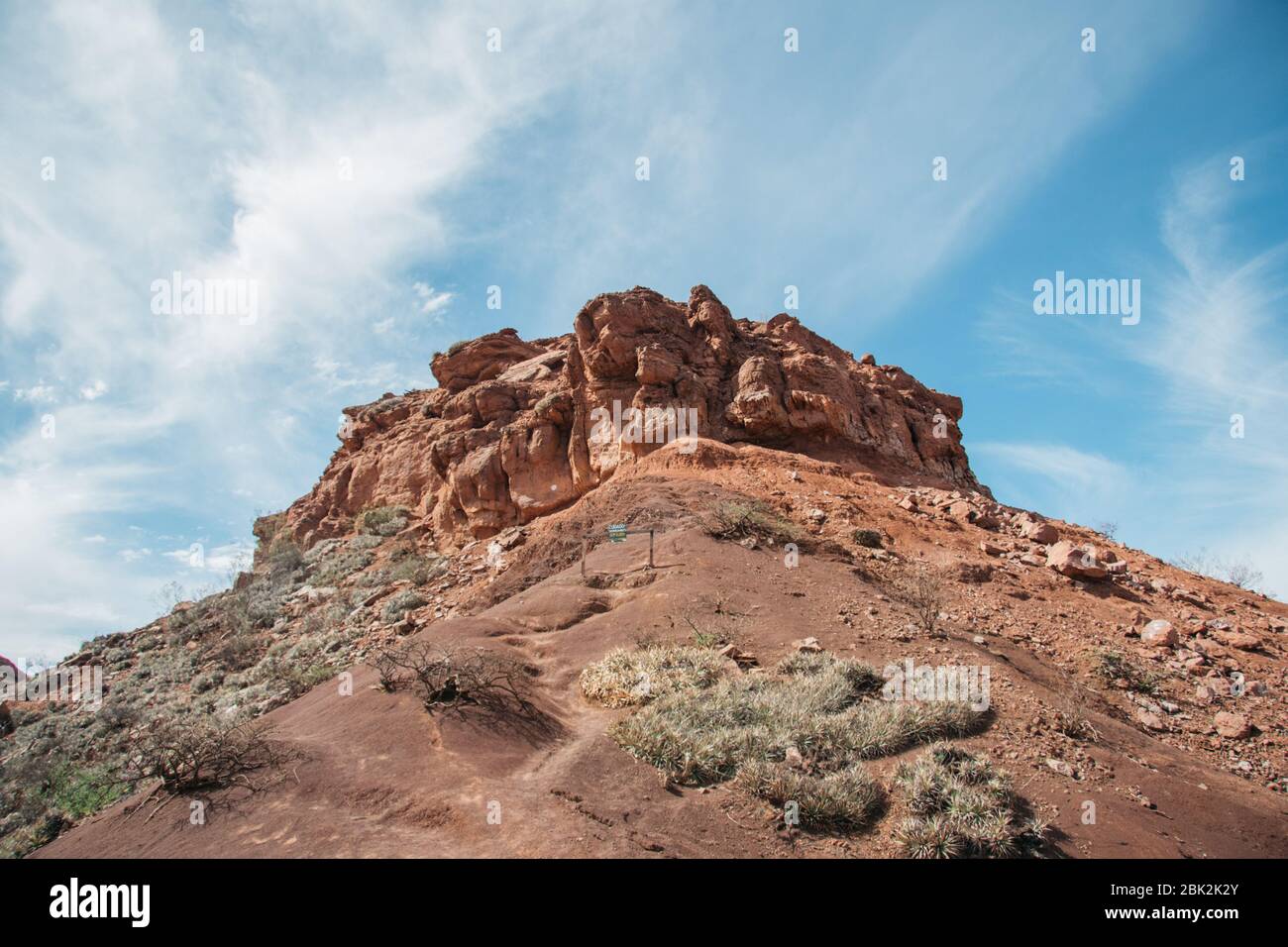Rock Formations, UNESCO Heritage Site, Jujuy Argentina Stock Photo