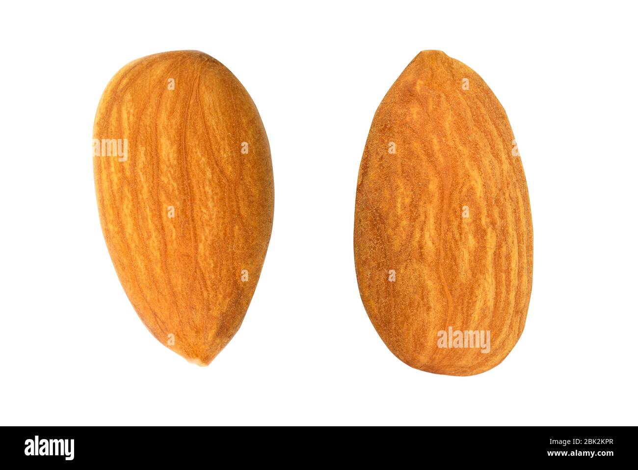 almond isolated on white background Stock Photo