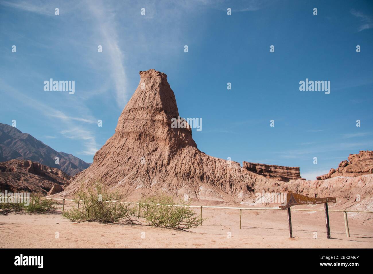 Rock Formations, UNESCO Heritage Site, Jujuy Argentina Stock Photo