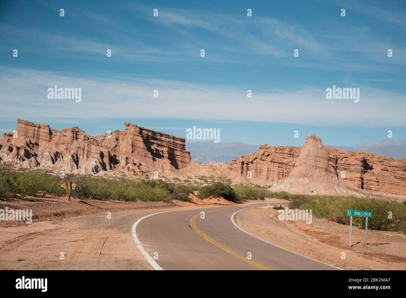 Rock Formations, UNESCO Heritage Site, Jujuy Argentina Stock Photo