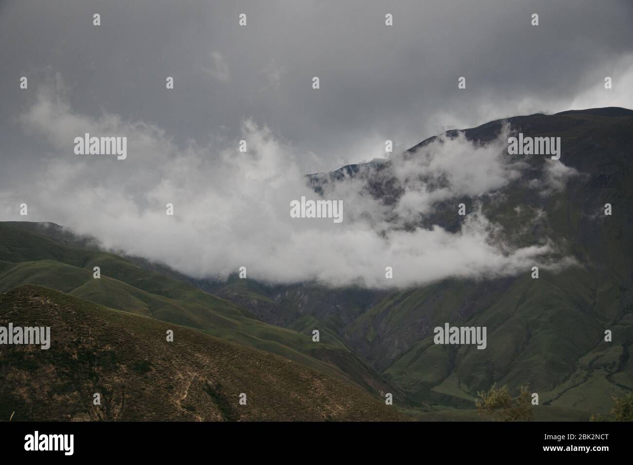 Beautiful Landscapes, on the way to Jujuy, Argentina Stock Photo