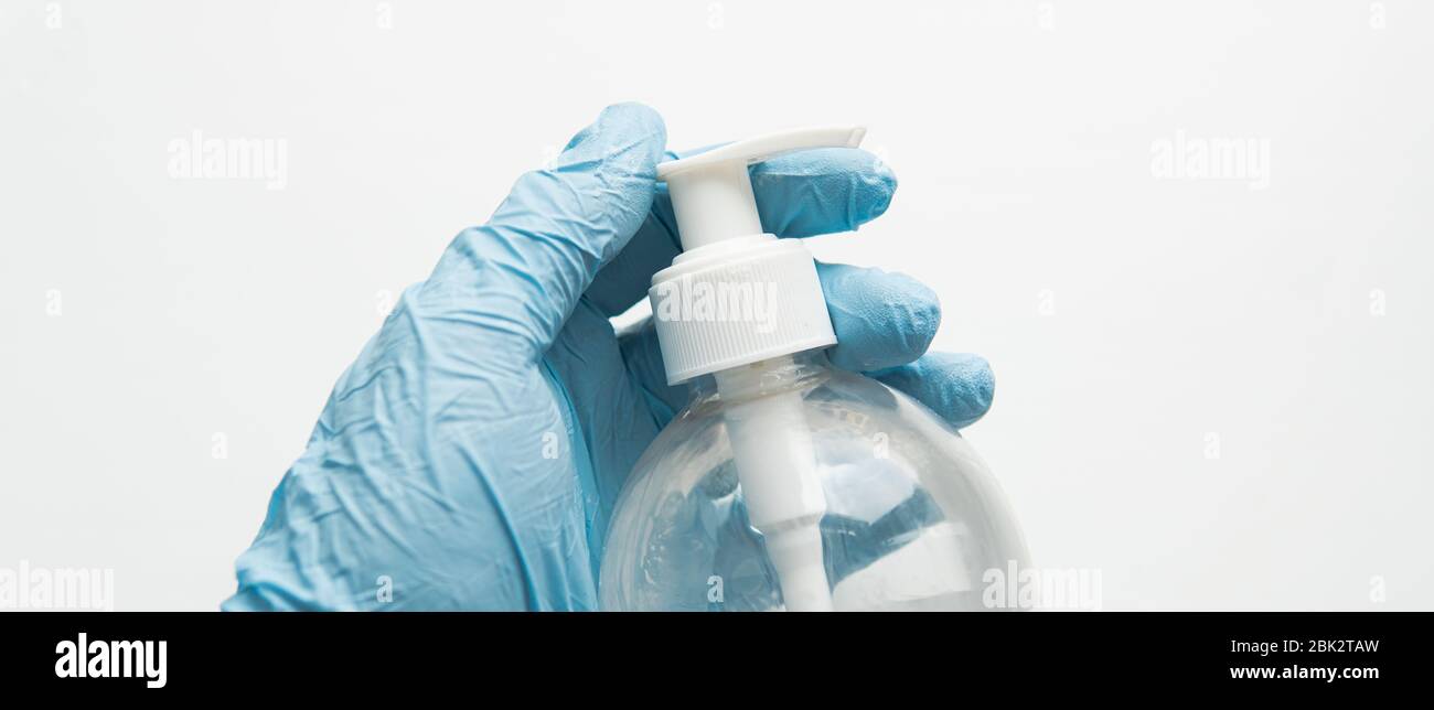 sterilization of nitrile gloves with alcohol antiviral sprays and