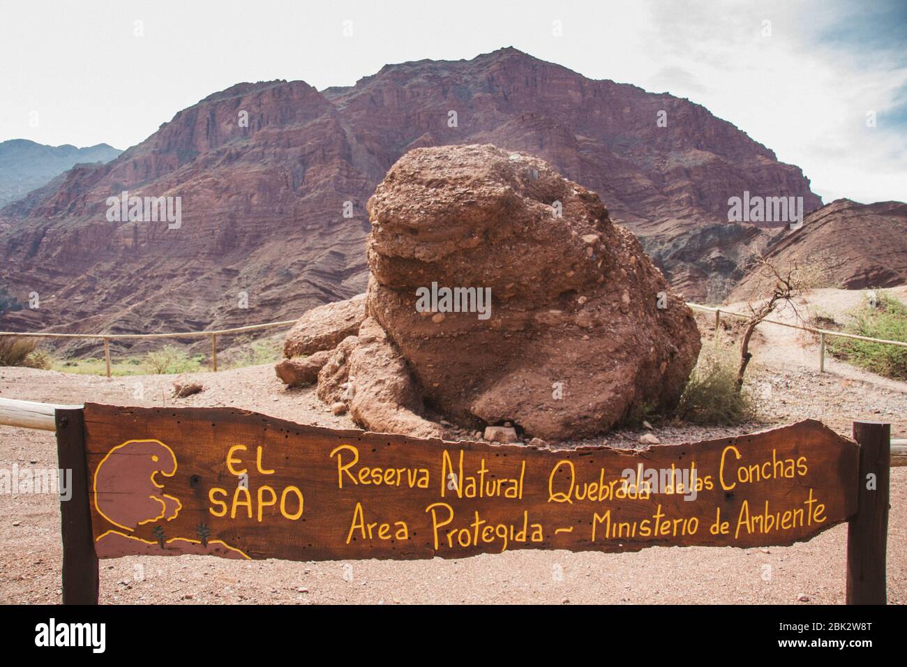 Rock Formations, UNESCO Heritage Site, Jujuy Argentina Stock Photo