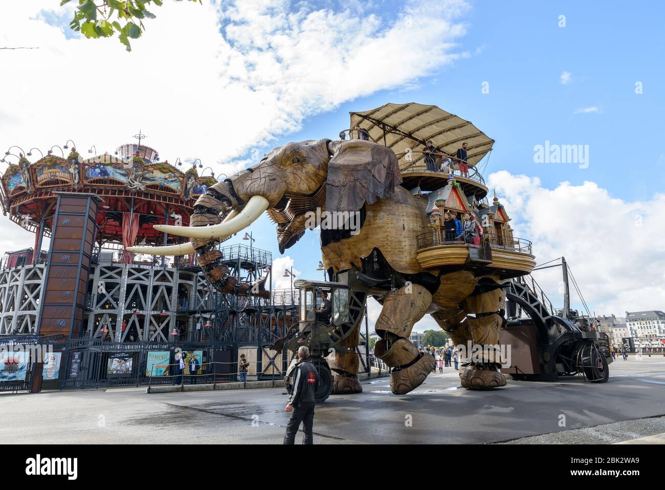 The Great Elephant of Nantes Stock Photo