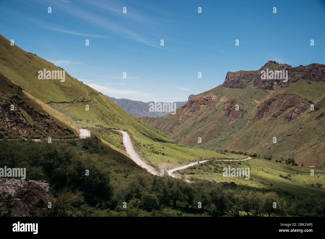 Beautiful Landscapes, Jujuy, Argentina Stock Photo