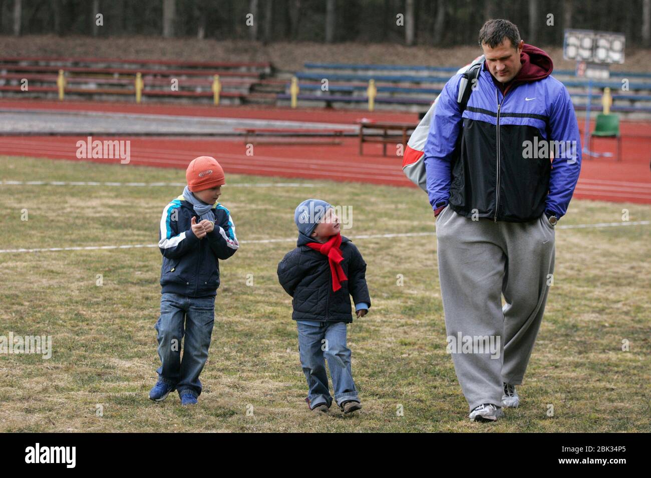Lithuanian discus thrower Virgilijus Alekna Stock Photo Alamy