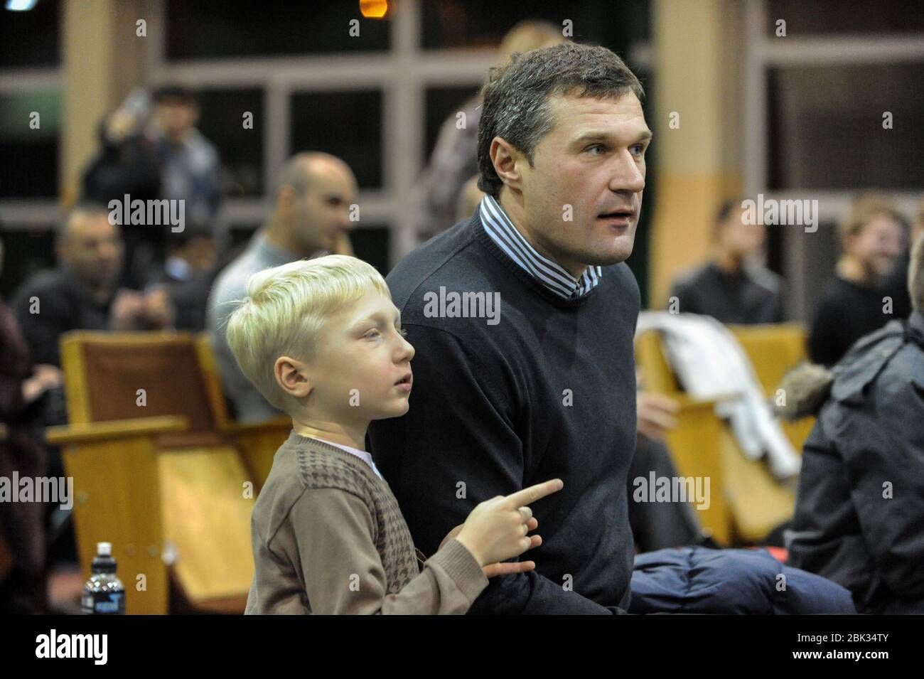 Lithuanian discus thrower Virgilijus Alekna Stock Photo Alamy