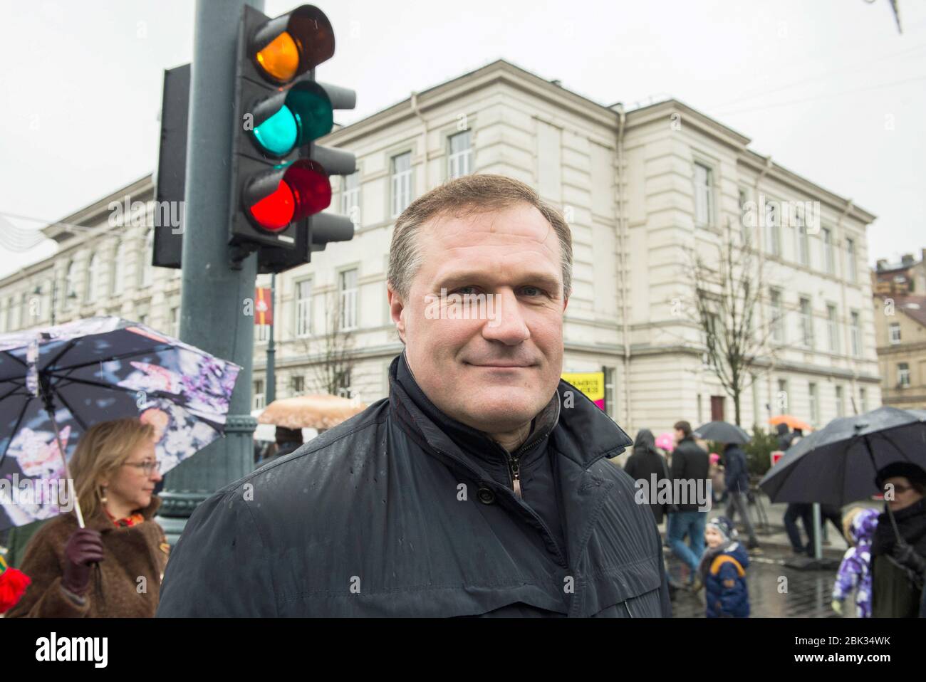 Lithuanian discus thrower Virgilijus Alekna Stock Photo Alamy