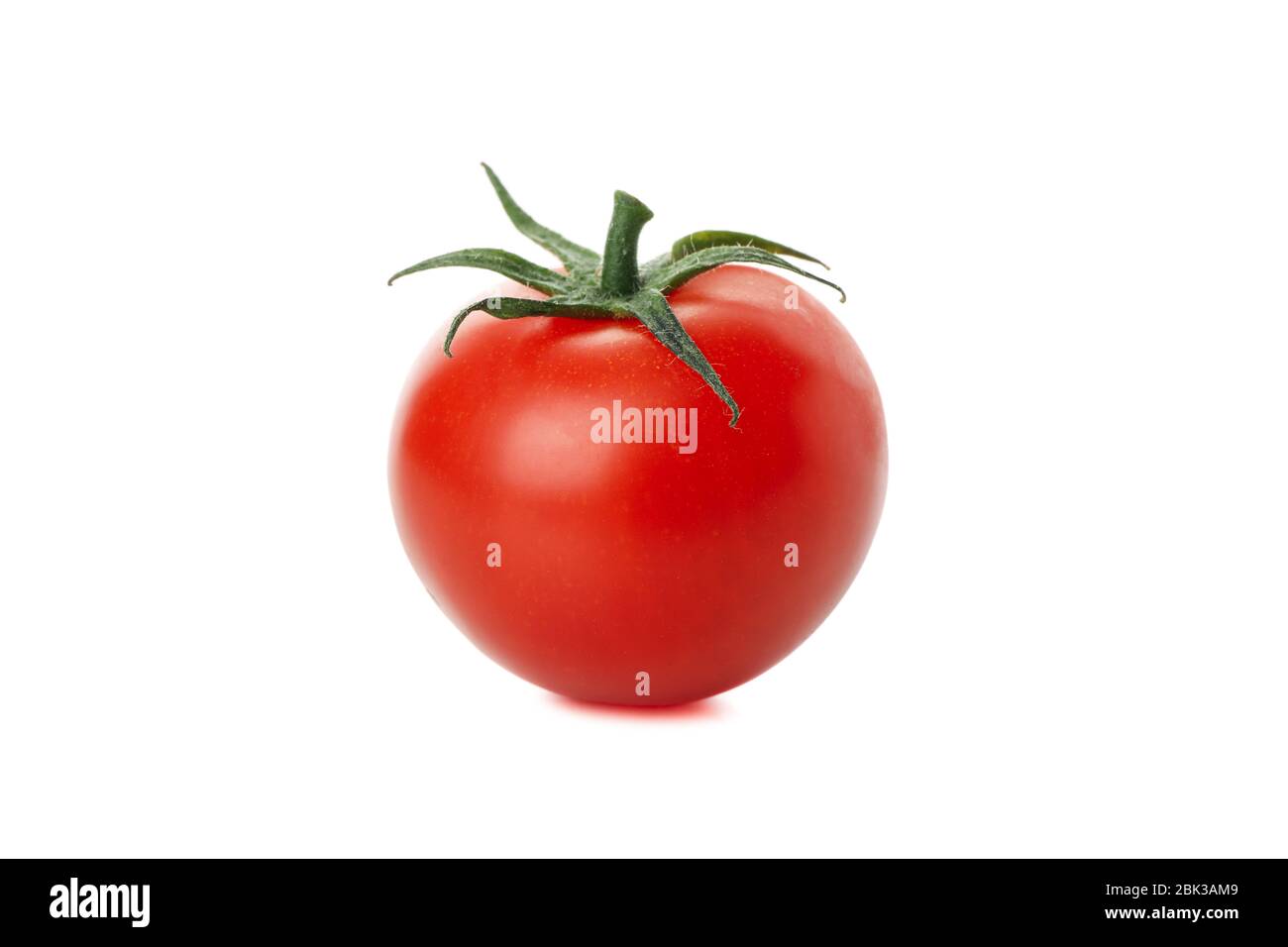 Fresh red tomato isolated on white background Stock Photo - Alamy