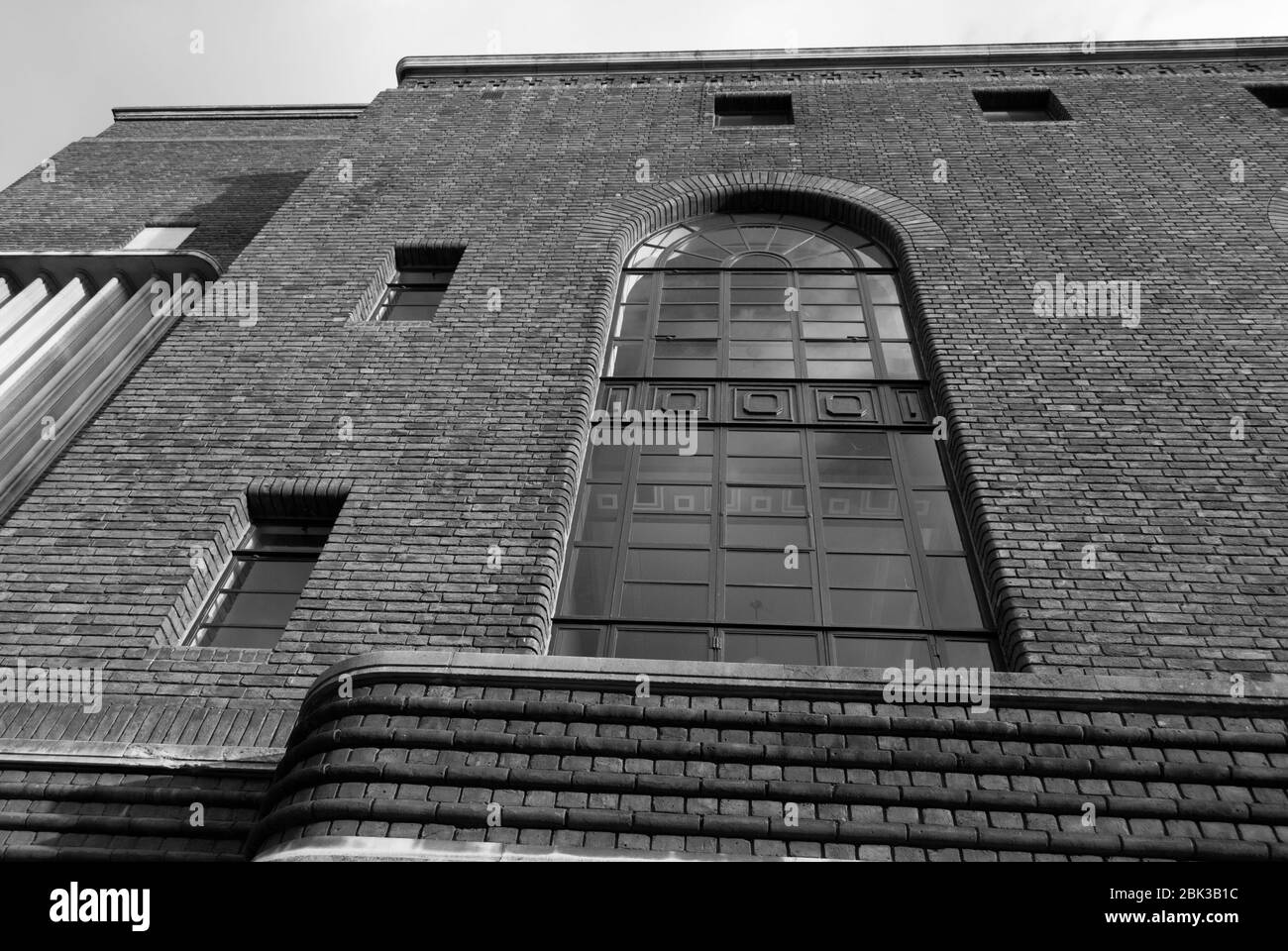 Swedish Art Deco Architecture Council Building Red Brick