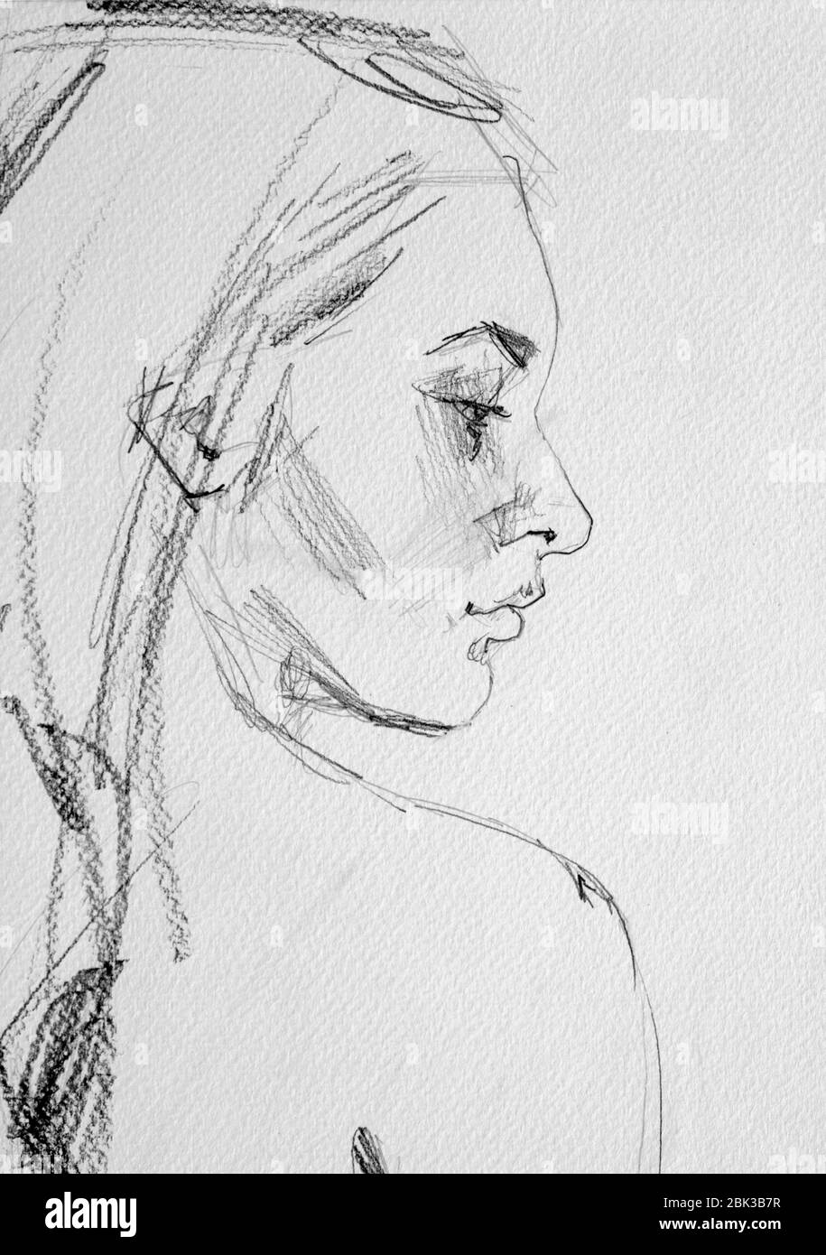 Erotic pencil sketch - Marie Getta - Drawings & Illustration, People &  Figures, Female Form, Nude & Semi-Nude - ArtPal