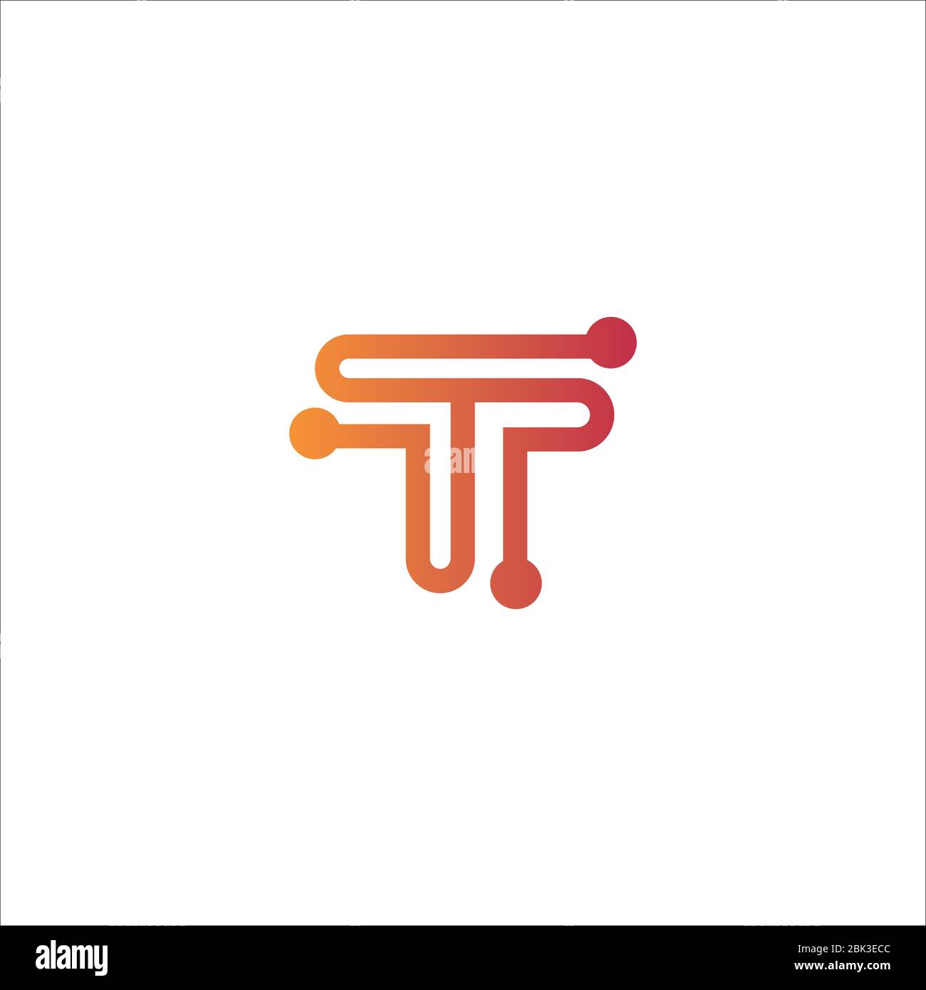 Initial letter tt logo or t logo vector design template Stock Vector ...