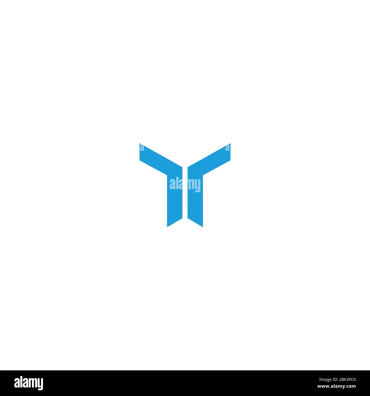 Initial letter tt logo or t logo vector design template Stock Vector
