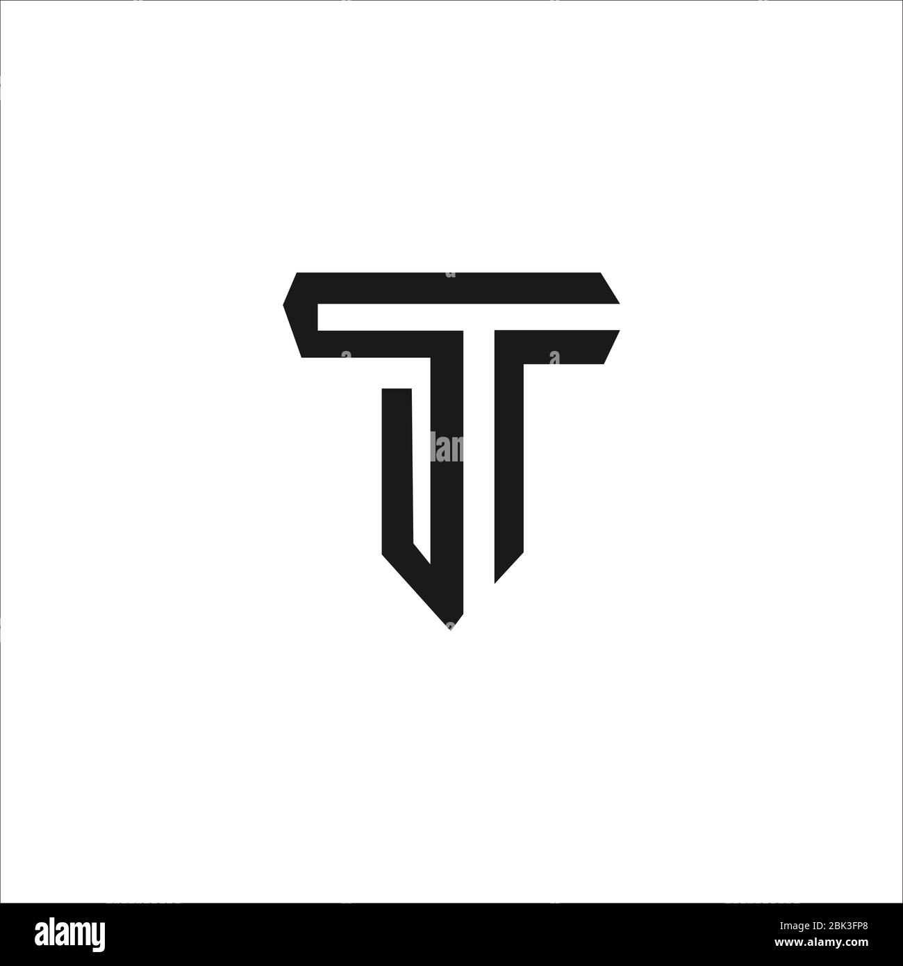 3d letter t logo Black and White Stock Photos & Images - Alamy