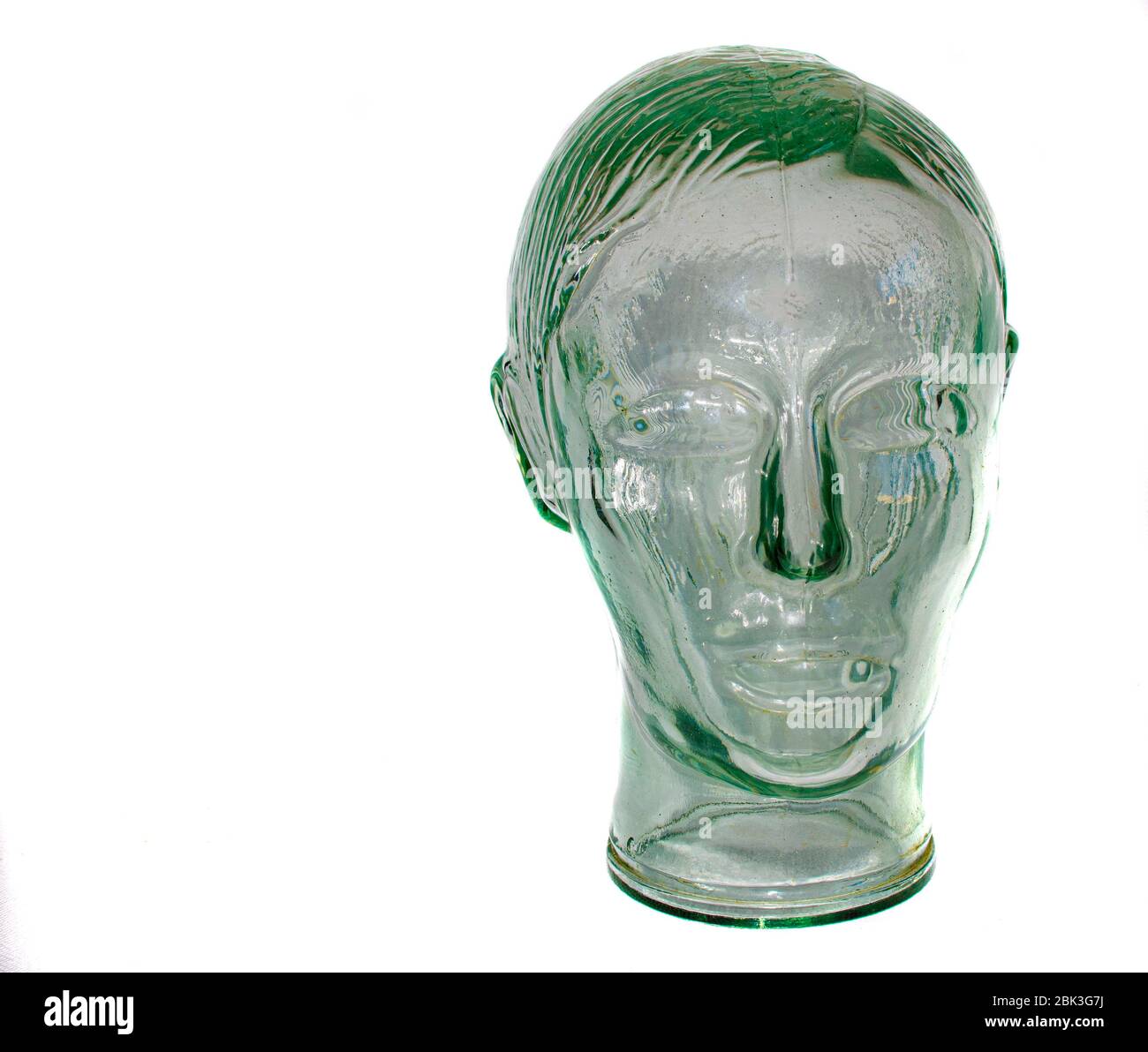 Transparent glass model human head hi-res stock photography and images -  Alamy