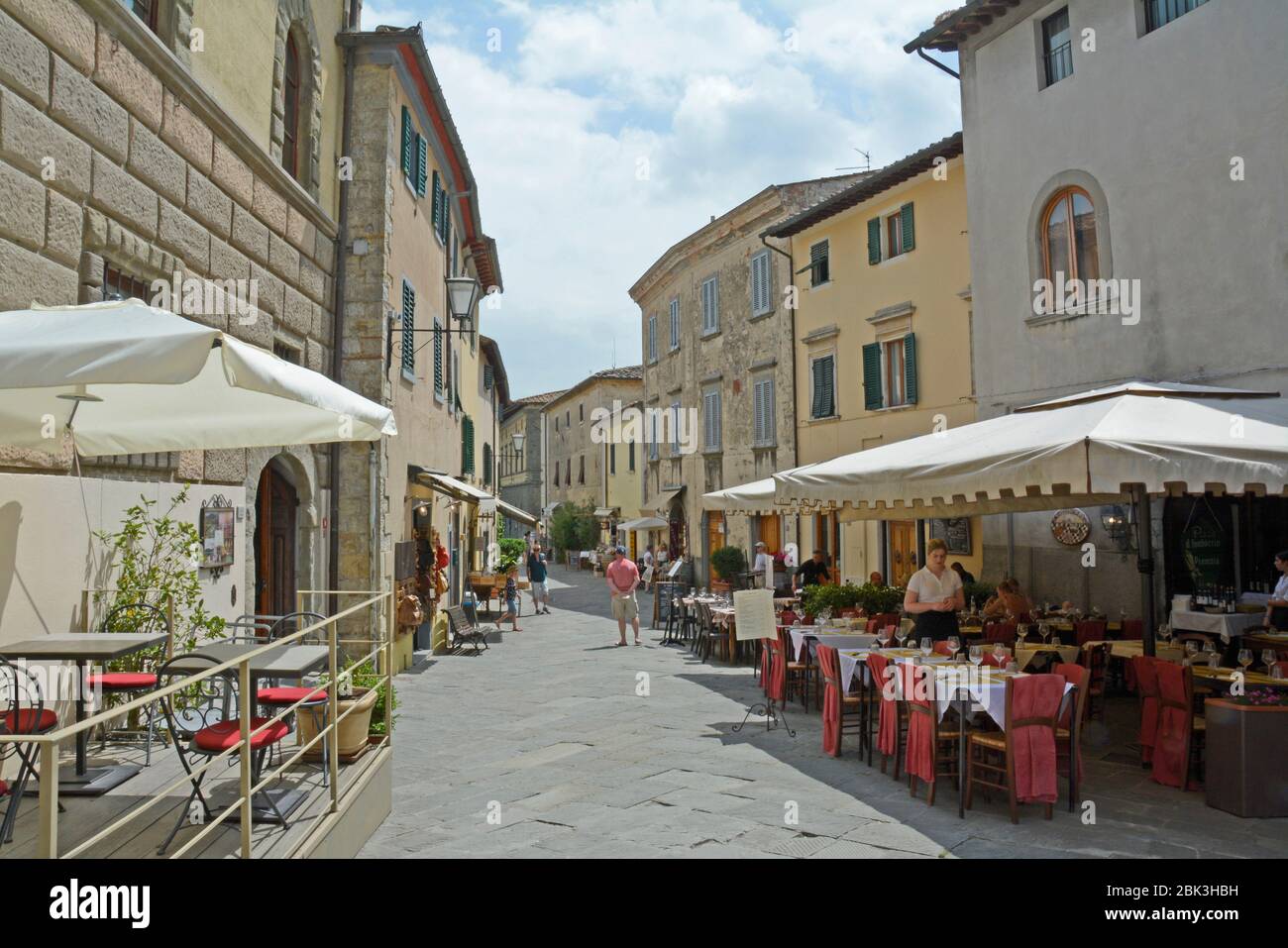 Castellina in Chianti, Tuscany, Italy Stock Photo