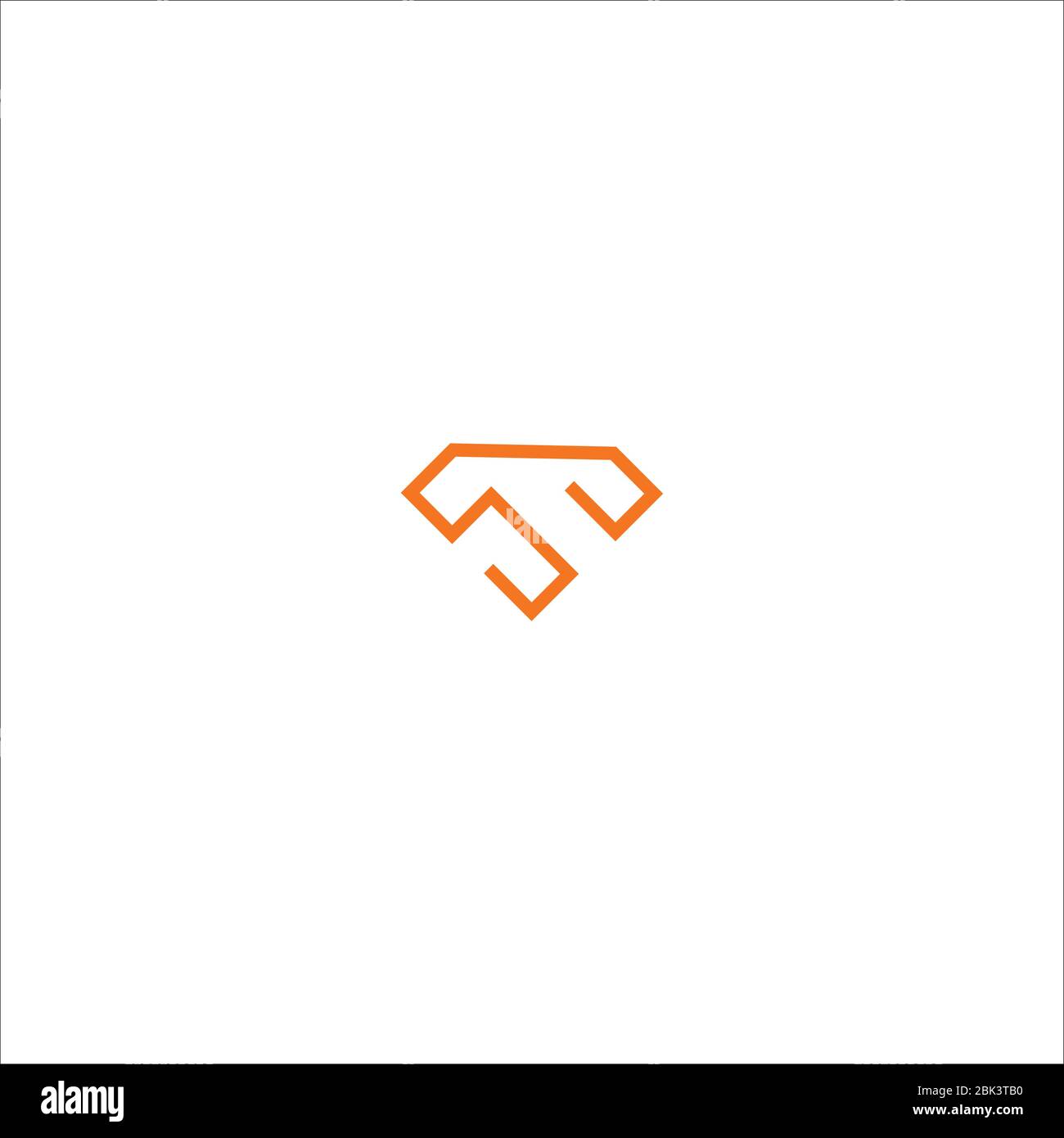 Initial letter tt logo or t logo vector design template Stock Vector