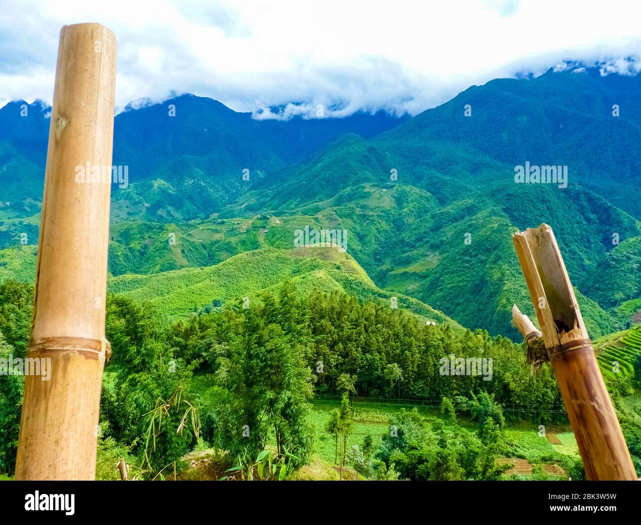 Sapa (Chapa) village in north mountains of Vietnam, Lào Cai, Vietnam ...