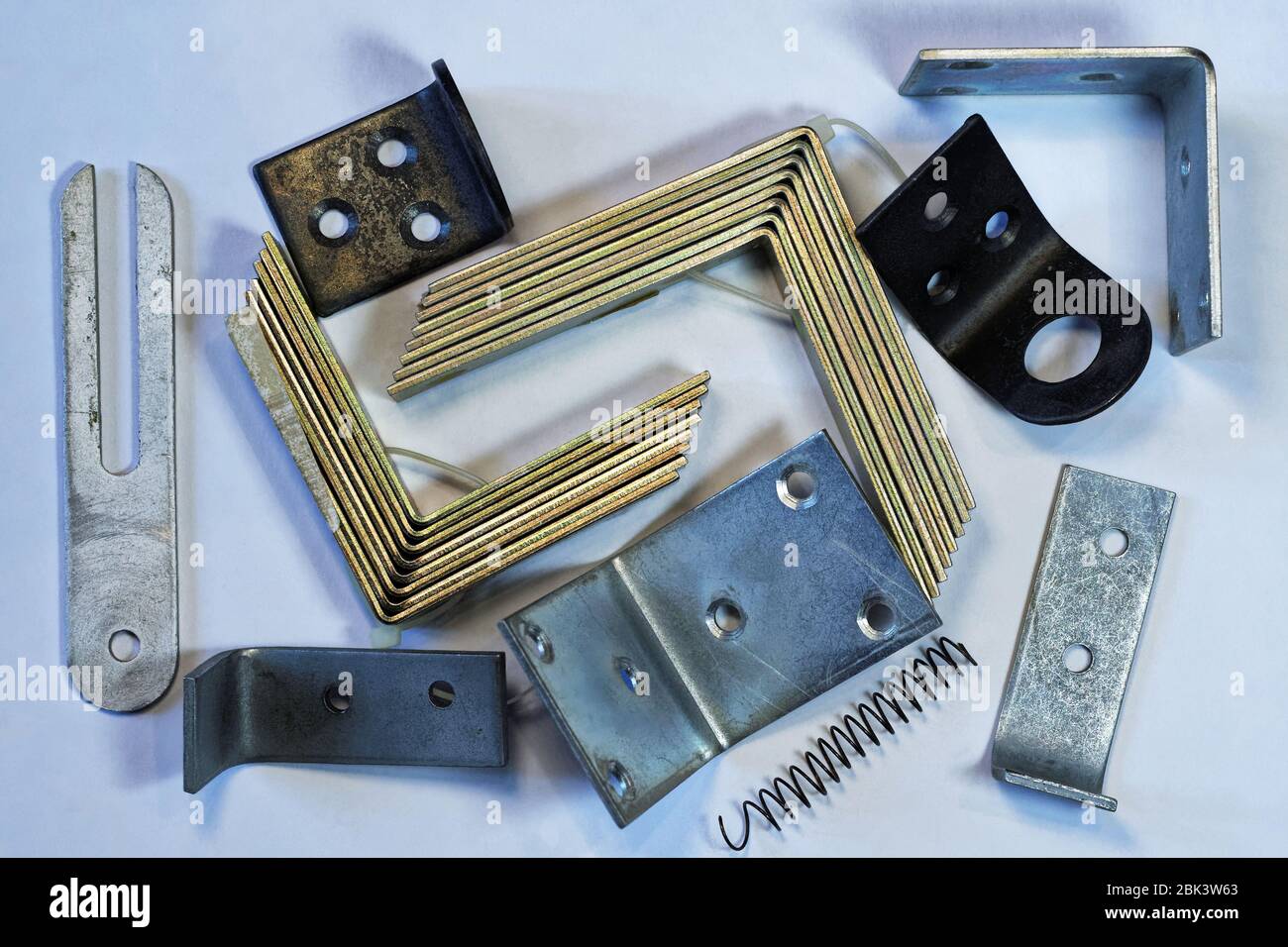 Photo Corner, hardware, fastener Stock Photo Alamy