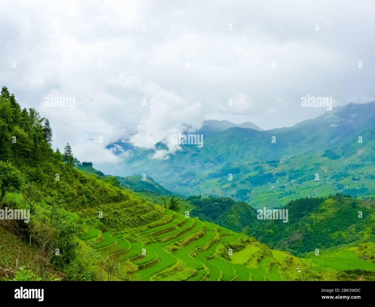 Sapa (Chapa) village in north mountains of Vietnam, Lào Cai, Vietnam ...