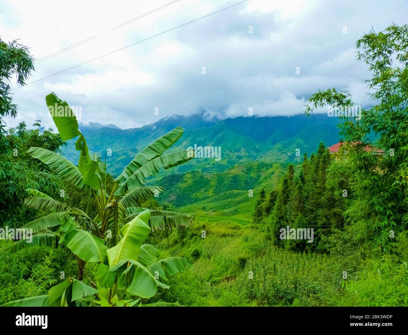 Sapa (Chapa) village in north mountains of Vietnam, Lào Cai, Vietnam ...