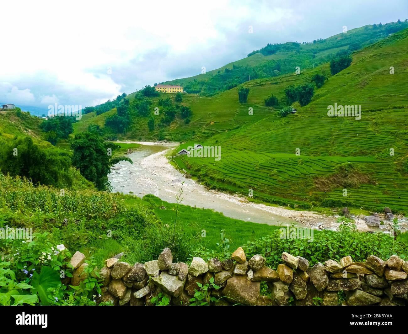 Lào Cai rice fields near Sapa (Chapa) in north mountains of Vietnam ...