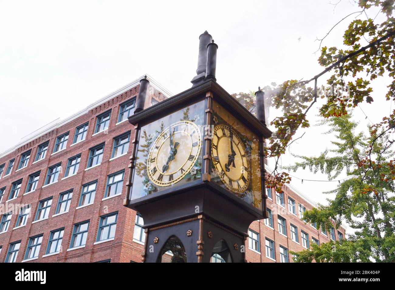 One of Vancouver's most famous tourist attractions. Steam Clock