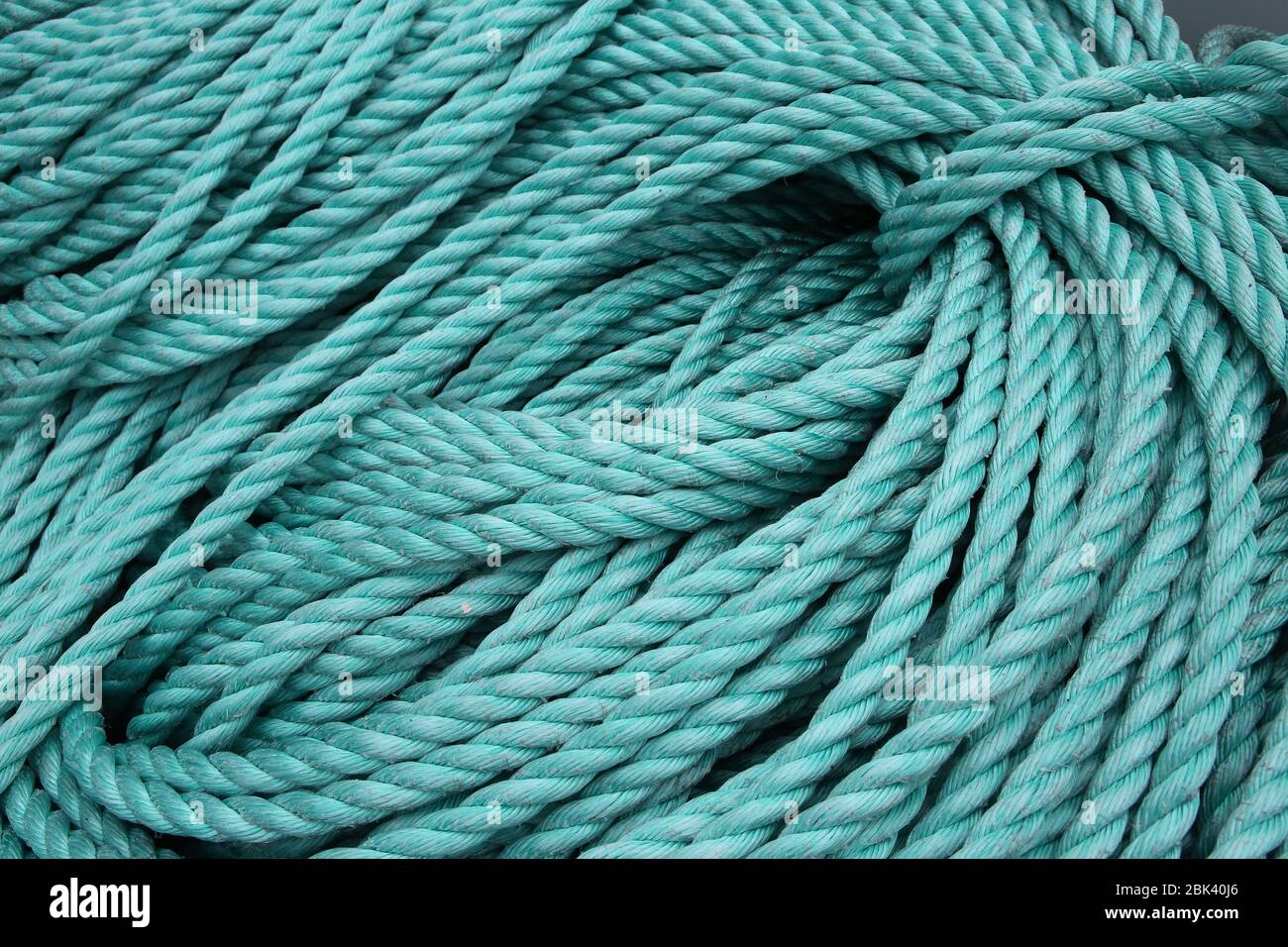 Blue and green rope hi-res stock photography and images - Alamy