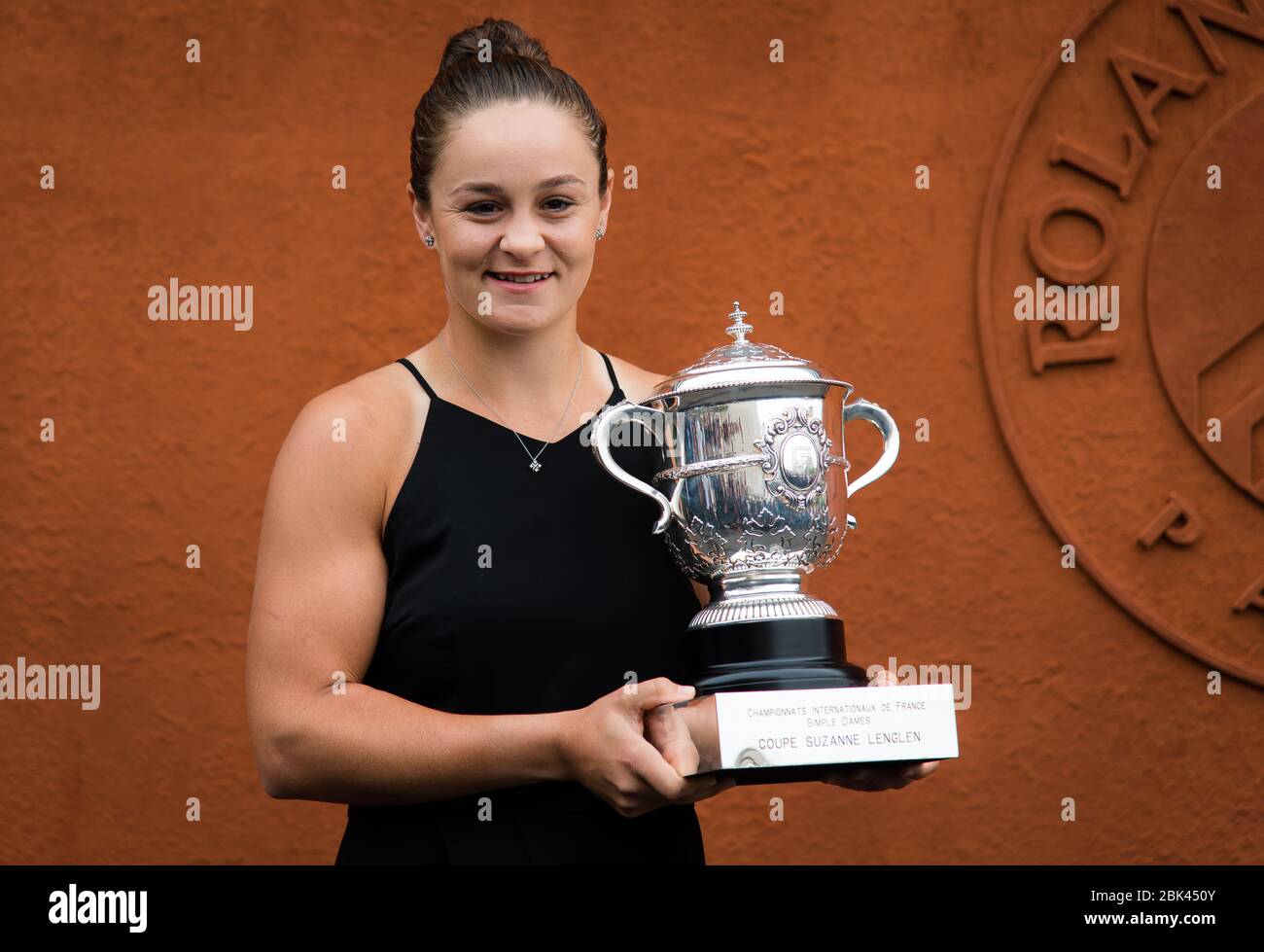 Ashleigh Barty of Australia at the Champions photo shoot of the 2019 Roland  Garros Grand Slam tennis tournament Stock Photo - Alamy