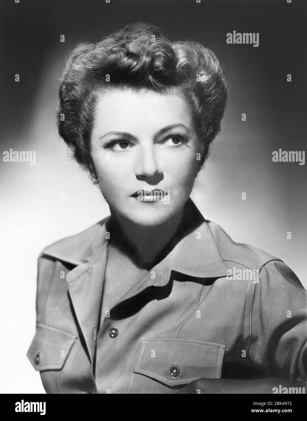 Annabella, Head and Shoulders Publicity Portrait for the Film, '13 Rue Madeleine', 20th Century-Fox, 1947 Stock Photo