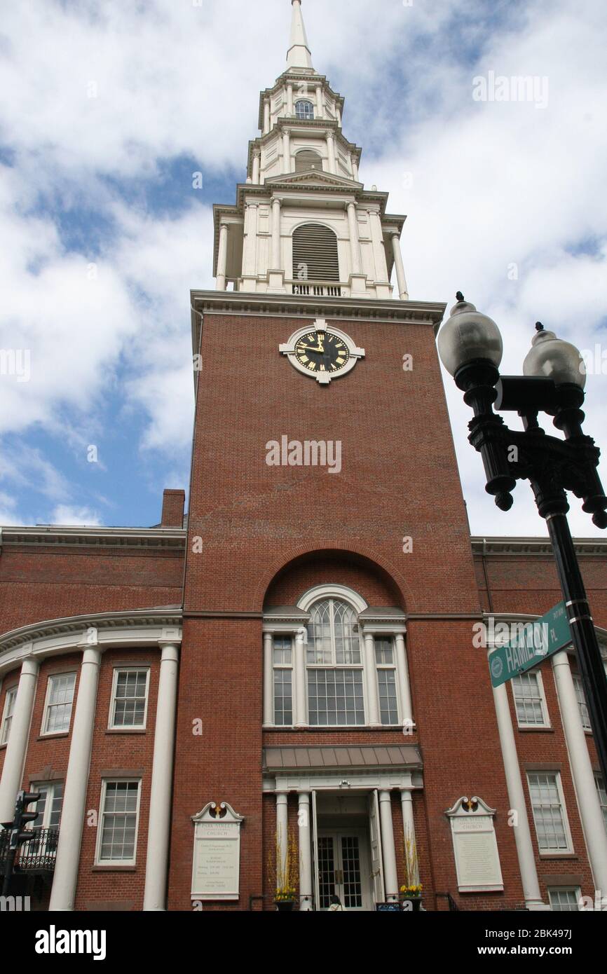 Im Zentrum von Boston in den USA Stock Photo